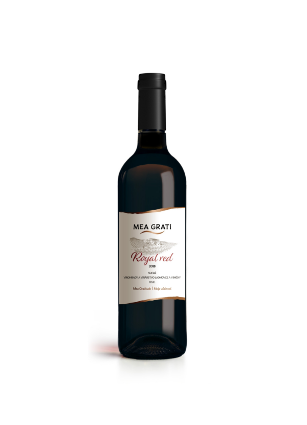 Royal Red 2018 červené suché MEA GRATI 0,75l